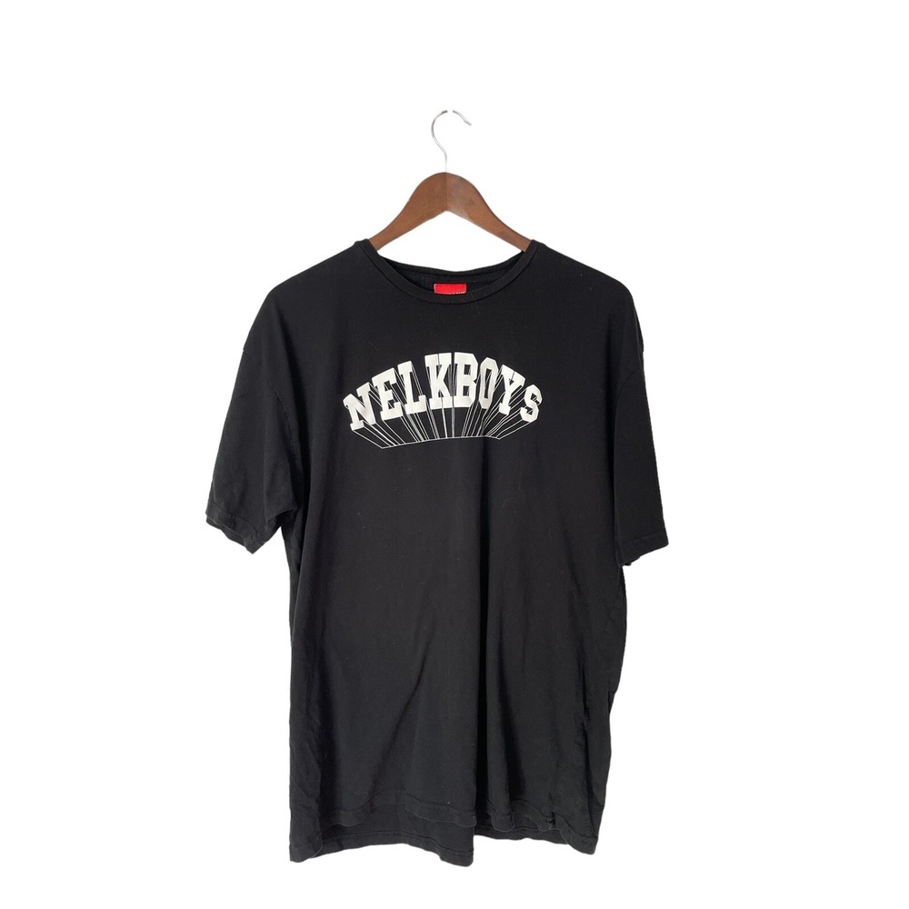 Nelk Boys size XL authentic black graphic t-shirt Mens